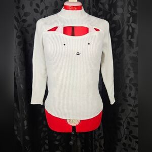 Kitty Key-hole Sweater